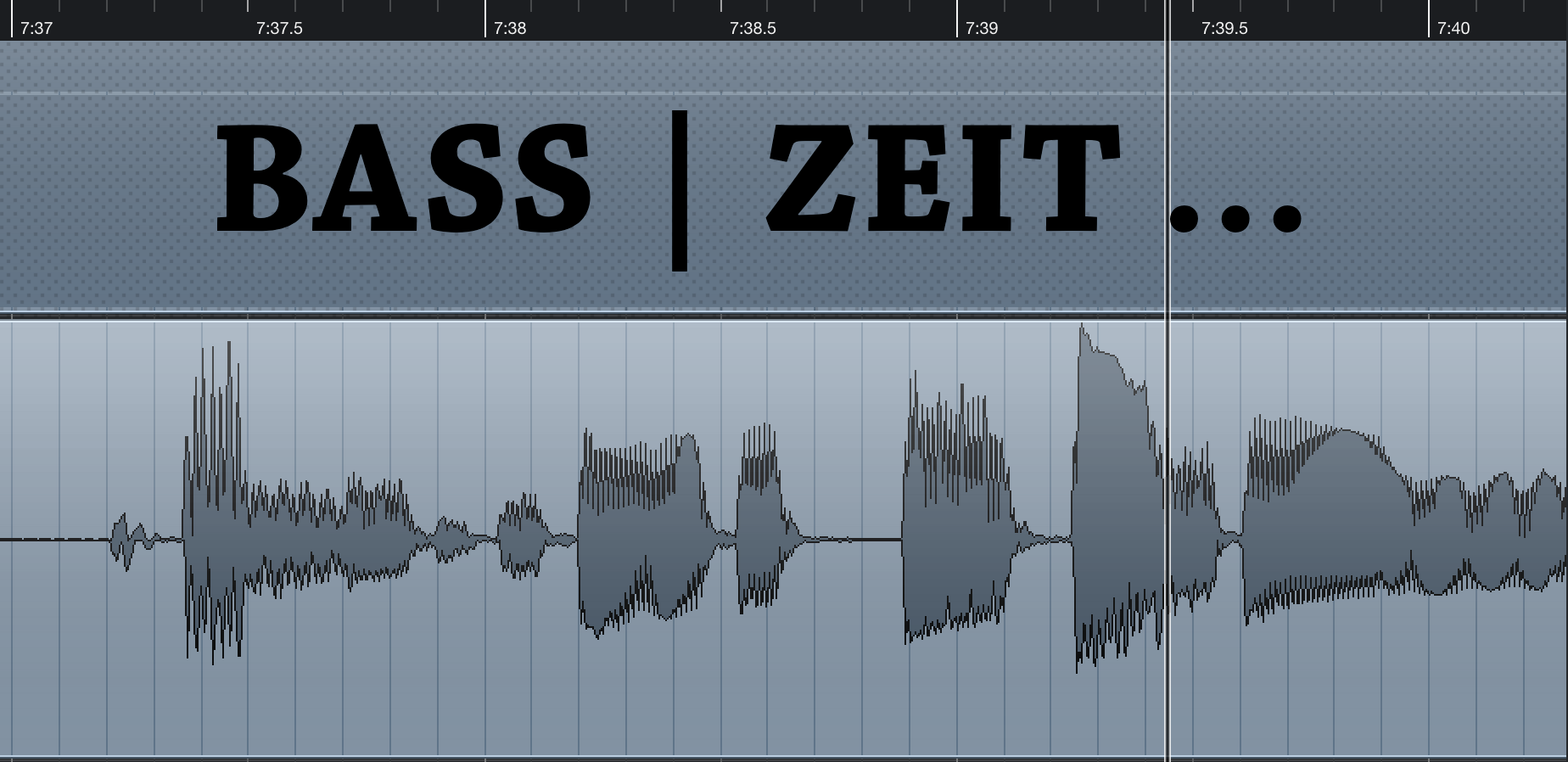 Bass|Zeit